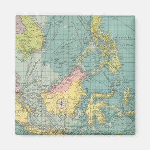 East Indian ports Magnet