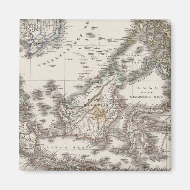 East Indies 3 Magnet (Front)