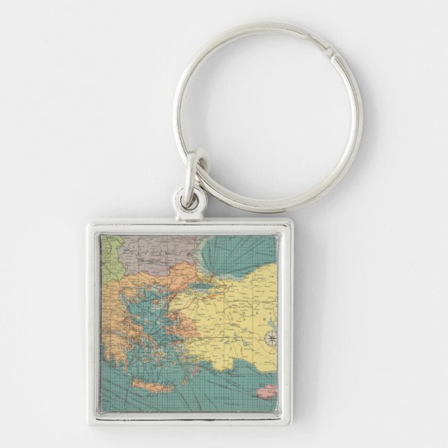 East Mediterranean Key Ring (Front)