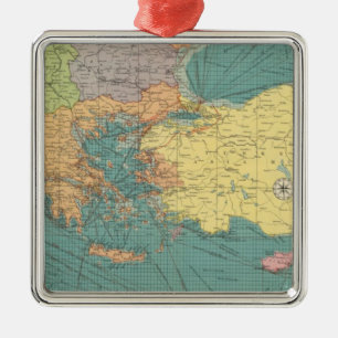 East Mediterranean Metal Ornament