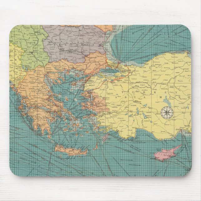 East Mediterranean Mouse Pad (Front)