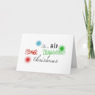 East Nashville Customised Christmas Decal Holiday Card