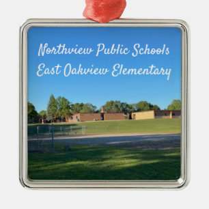East Oakview Elementary Northview Public Schools Metal Ornament