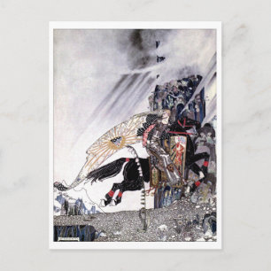 East of the Sun West of the Moon vintage postcard