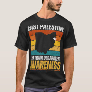 East Palestine Ohio Train Derailment Awareness T-Shirt