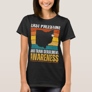 East Palestine Ohio Train Derailment Awareness T-Shirt