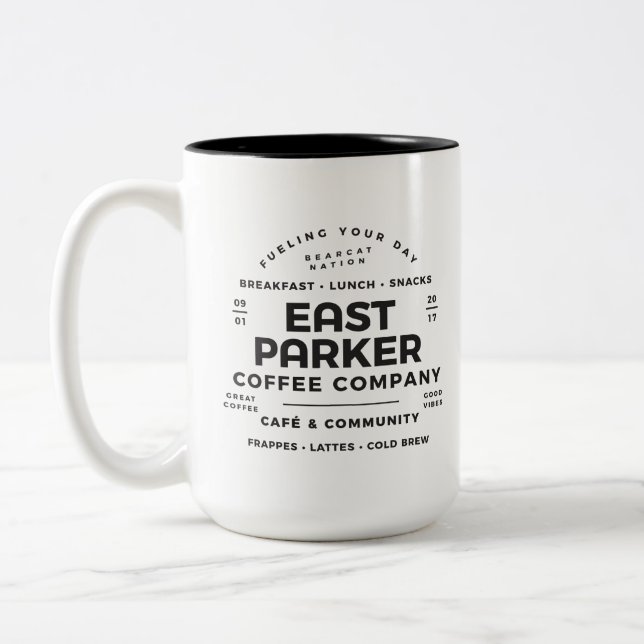 East Parker Bearcat Nation 15 oz. Coffee Mug (Left)