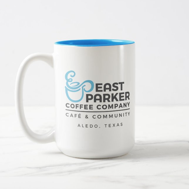 East Parker Coffee Cup 15 oz. - 2 sided (Left)
