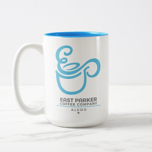 East Parker "Large EP Cup" Logo - 15 oz. Mug (Left)