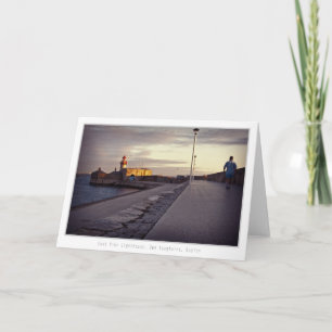 East Pier Lighthouse, Dun Laoghaire, Dublin Card