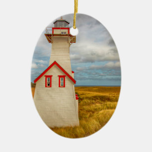 East Point Lighthouse Ceramic Ornament