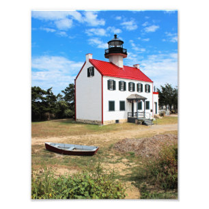 East Point Lighthouse, New Jersey Photo Print