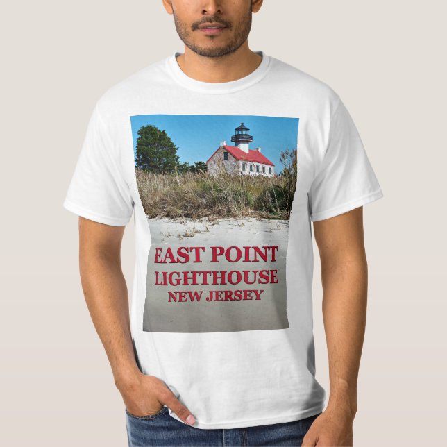 East Point Lighthouse, New Jersey T-Shirt (Front)