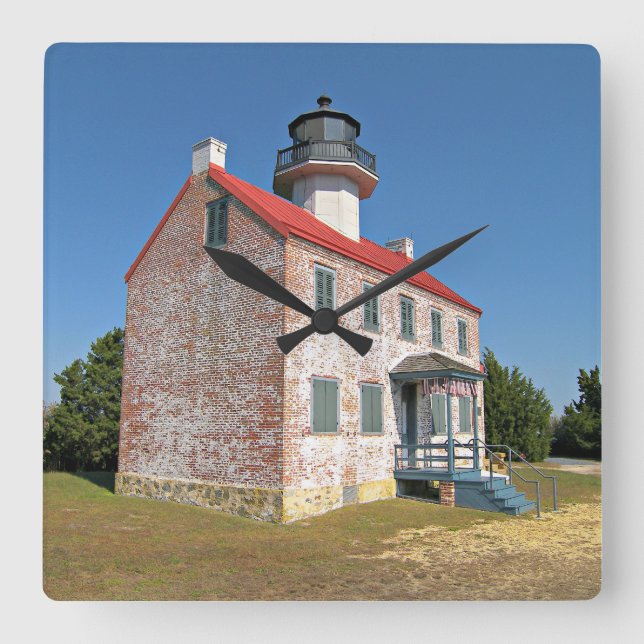 East Point Lighthouse, New Jersey Wall Clock (Front)