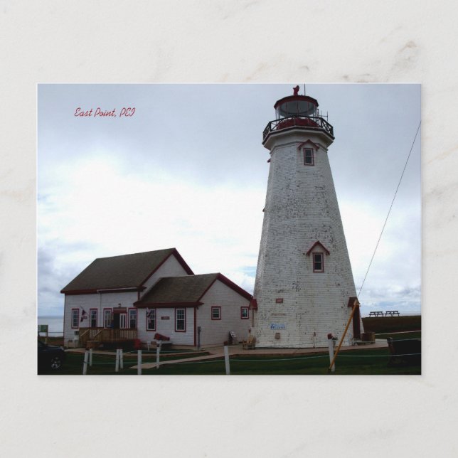 East Point, PEI postcard (Front)