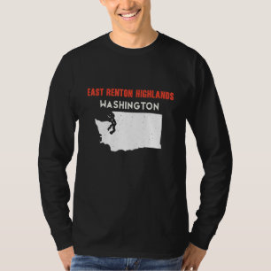 East Renton Highlands Washington USA State America T-Shirt