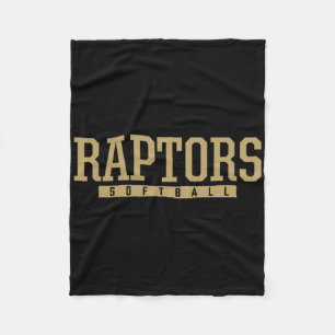 East Ridge Raptors Softll Hs  Fleece Blanket
