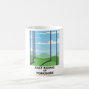 East Riding of Yorkshire travel poster Coffee Mug