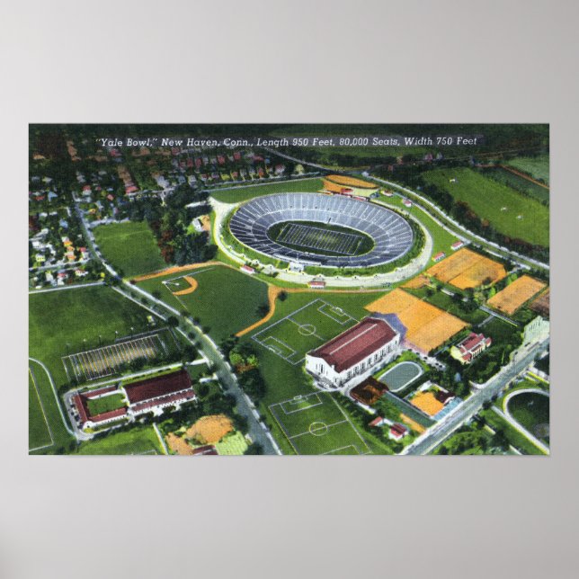 East Rock Park View of the Pardee Rose Garden Poster (Front)