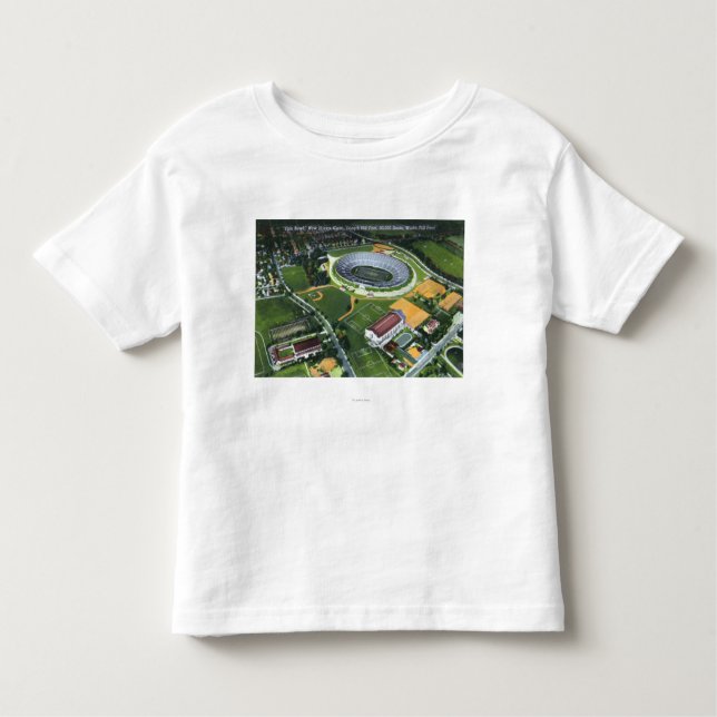East Rock Park View of the Pardee Rose Garden Toddler T-Shirt (Front)