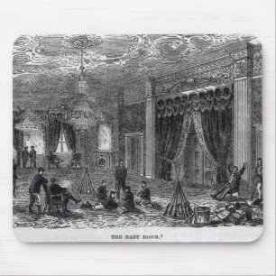 East Room of the White House During the Civil Mouse Pad