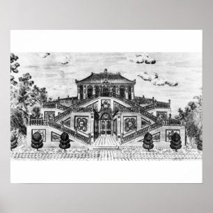 East side of the Palace of the Calm of the Sea, Ga Poster