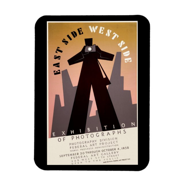 East Side ~ West Side Magnet (Vertical)