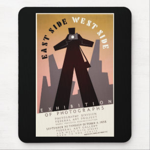 East Side ~ West Side Mouse Pad