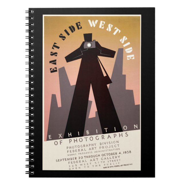 East Side ~ West Side Notebook (Front)