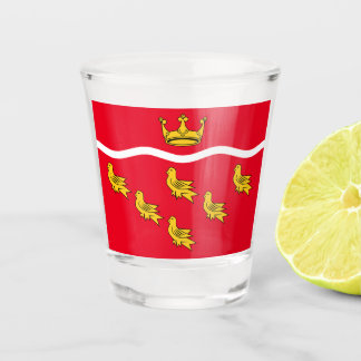 East Sussex county flag Shot Glass