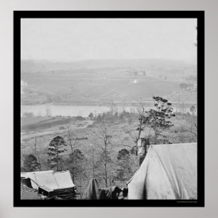 East Tennessee University in Knoxville, TN 1864 Poster