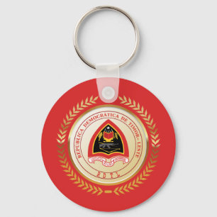 East Timor Coat of Arms Key Ring