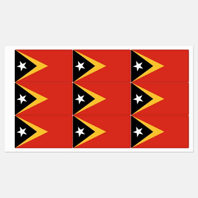 East Timor Flag (Sheet)