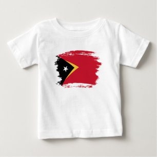 East Timor flag Baby T-Shirt