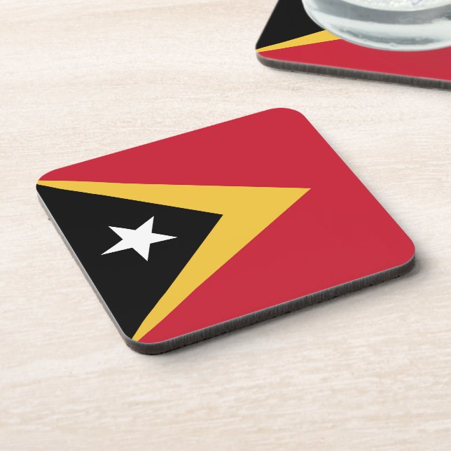 East Timor flag Coaster (Left Side)