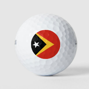 East Timor Flag Golf Balls