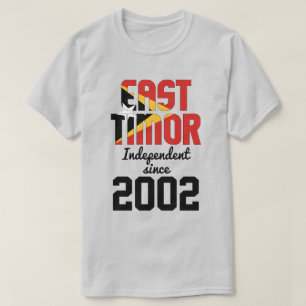 East Timor Flag Independence Celebration T-Shirt