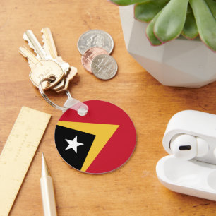 East Timor flag Key Ring