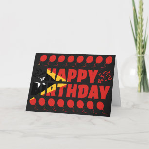 East Timor Flag Patriotic Birthday Card