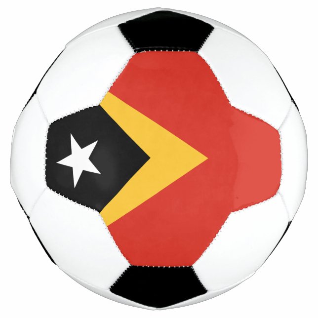 East Timor Flag Soccer Ball (Front)