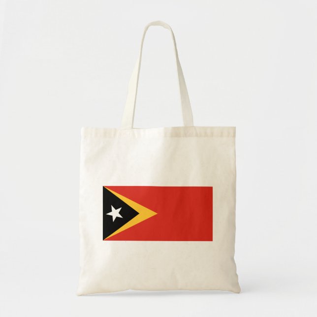 East Timor Flag Tote Bag (Front)