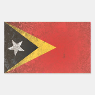 East Timor Rectangular Sticker
