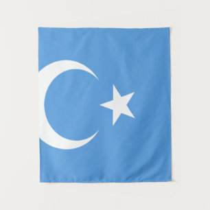 East Turkestan Uyghur Flag Tapestry