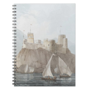East View of the Forts Jellali and Merani, Muskah, Notebook
