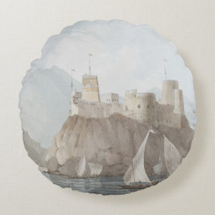East View of the Forts Jellali and Merani, Muskah, Round Cushion