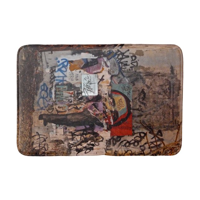 east village graffiti bath mat (Front)