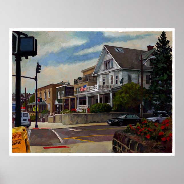 East Wind Over Weehawken 2013 by Stephen Gardner Poster (Front)