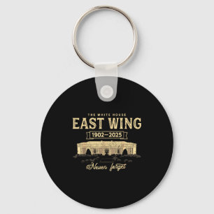 East Wing 1902 2025 Never Forget Retro Key Ring