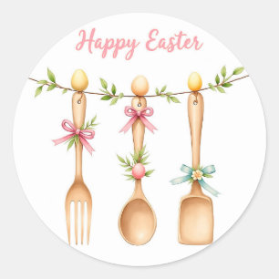 "Easter " – A Symbol of Renewal and Joy 🐣🌸 Classic Round Sticker