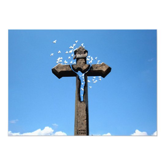 Easter and Palm Sunday Crosses and Scenes Card